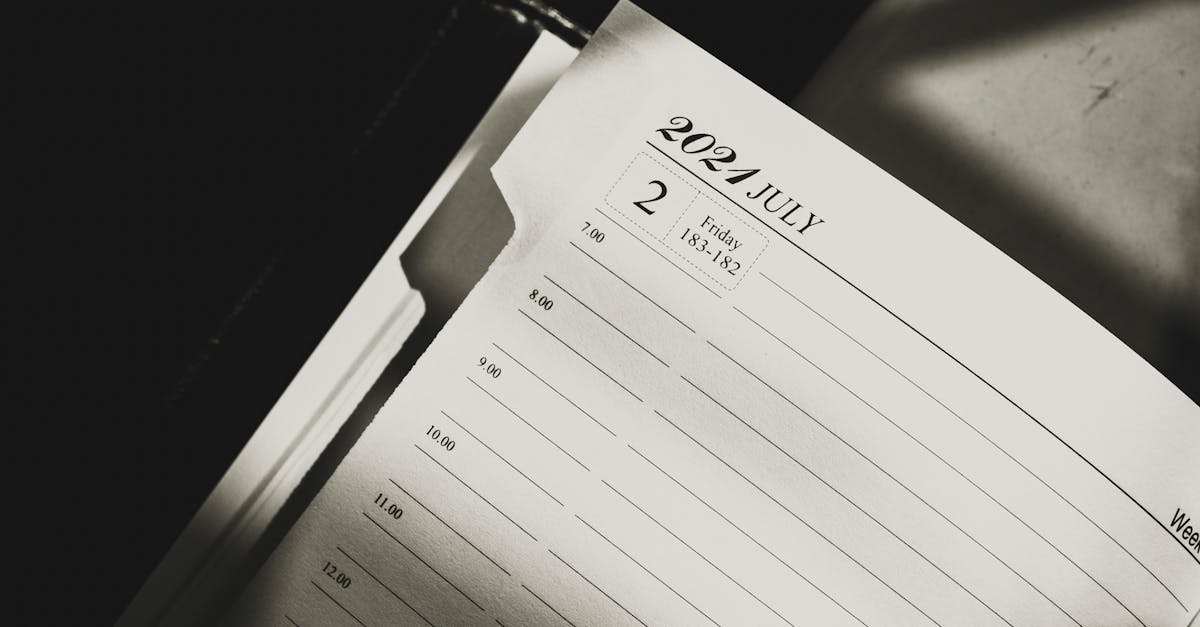 goal setting journal